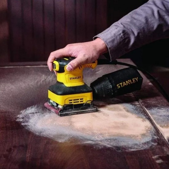 Lixadeira Orbital 1/4 - 240W - Stanley - SS244-Br - 127V