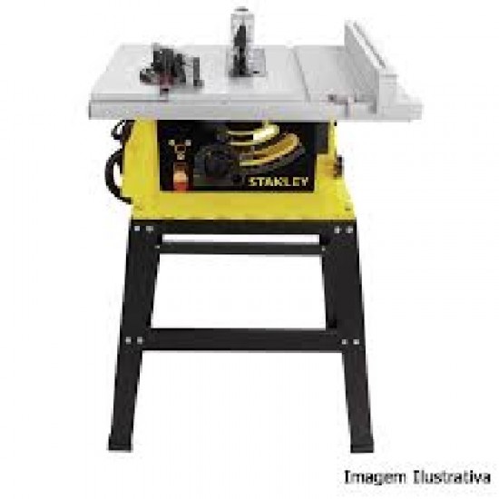 Serra De Bancada 1800W - 10 Pol. - 254 mm Stanley - 127V SST1801-Br